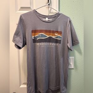 Hendersonville, North Carolina adult size medium canvas brand T-shirt